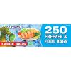 Rysons 250 Large Freezer & Food Bags wholesale paper