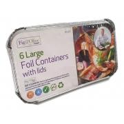 Wholesale Fig & Olive 6 Large Foil Containers