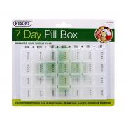 Wholesale Rysons 7 Day Weekly Pill Box