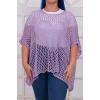 Crochet Heart Pattern Cotton Top wholesale top wear