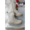 Plain Laces Detailed Side Zip Boot
