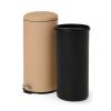 Made.com Joss Domed Pedal Bin, 30L, Soft Pink