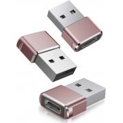 Wholesale Pack Of 3 USB C Female To USB A Male Adapter Type C Charger 
