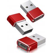 Wholesale Pack Of 3 USB C Female To USB A Male Adapter Type C Charger 