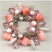Wholesale Pink Fat Charm Bracelets 1