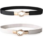 Wholesale Women Skinny Elastic Waist Belt Stretch Retro Waistband Dres