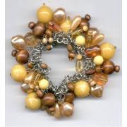 Wholesale Amber Fat Charm Bracelets