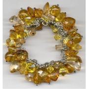 Wholesale Amber Fat Charm Bracelet 1