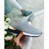 Uk Size 3 Eur Size 36 Ladies Slip On Sock Wedge Sneakers  boots wholesale
