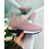 Uk Size 6 Eur Size 39 Ladies Slip On Sock Wedge Sneakers  boots wholesale