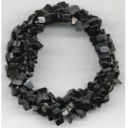 Wholesale Black Stone Chip Bracelets