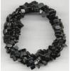 Black Stone Chip Bracelets