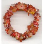 Wholesale Red Stone Chip Bracelets