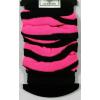 Black And Pink Strips Women Leg Warmers Footless Socks Dance wholesale footwear parts