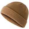 1 Pcs Trawler Beanie Watch Hat Roll Up Edge Skullcap Unisex 