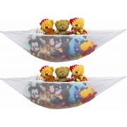 Wholesale Red Kids Toy Soft Teddy Storage Hammock Mesh Baby Bedroom