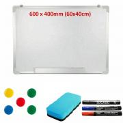 Wholesale 600 X 400mm Magnetic Whiteboard White Board Dry Wipe Office