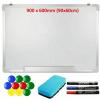 900 X 600mm Magnetic Whiteboard White Board Dry Wipe Office wholesale business supplies
