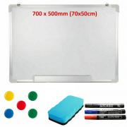 Wholesale 700 X 500mm Magnetic Whiteboard White Board Dry Wipe Office