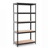 5 Tier Racking Heavy Duty Garage Shelving Storage Shelves 