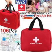 Wholesale 106 Piece First Aid Kit Medical Emergency Travel Home Car 