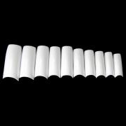 Wholesale 500 Artificial White UV Gel French False Acrylic Nail Tips