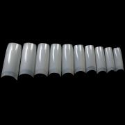 Wholesale 500 Artificial Natural UV Gel French False Acrylic Nail Tips