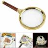 90mm Big Large Handheld Magnifying Glass 15x Lens Magnifier  microscopes wholesale