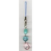 Wholesale Pink And Turquoise Phone Charms