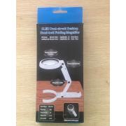 Wholesale 8 Led 5x 11x Portable Illuminated Magnifying Glass Jewellery