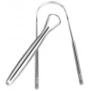 Wholesale 2X Stainless Steel Tongue Tounge Cleaner Scraper Dental Care