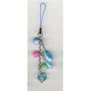 Wholesale Pink And Turquoise Phone Charms 1