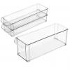 Set Of 3 Pieces Fridge Vegetable Food Storage Box Holder