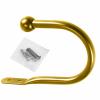 Gold LargeU Shape Stylish Curtain Hold Back Metal Tie Tassel wholesale hooks