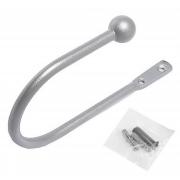 Wholesale Silver Large U Shape Stylish Curtain Hold Back Metal Tie 
