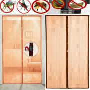 Wholesale Brown Magic Curtain Door Mesh Mosquito Fly Bug Insect Net