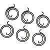 6 Pack Replacement Door Handle Springs 2.5 Turn Lever Latch wholesale materials
