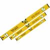 3 Pcs Spirit Level Yellow Professional Builders Spirit Level