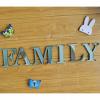Family Letter Mirror Wall Tiles Sticker Art Dcor Self  crafts wholesale