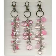 Wholesale Mixed Pink Bag Charms