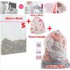 3 X Zipped Laundry Washing Mesh Net Clothes Bra Sox 