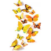 Wholesale 36 Pieces 3D Butterfly Wall Stickers Wall Butterflies Girls