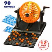 Wholesale Traditional Family Bingo Game Set With 12 Cards 90 