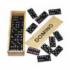 28 PC Traditional Dominoes Set Wooden Box Toy Classic Game