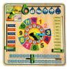 Kids Children Educational Wooden Calendar Board With Season