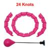 Fitness Smart Hula Hoop 24Knots Detachable Hoops Lose Weight wholesale fitness