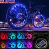 LED Safety Bike Bicycle Cycling Wheel Spoke Wire Tyre Bright wholesale transport