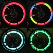 Wholesale LED Safety Bike Bicycle Cycling Wheel Spoke Wire Tyre Bright