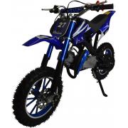 Wholesale Zipper 50CC Petrol Mini Kids Dirt Motorbike  Blue