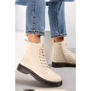 Wholesale Faux Lace & Zip Fastening Mid Length Boots